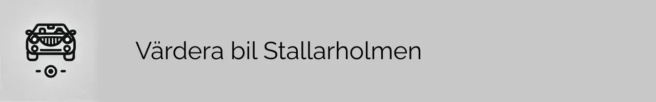 Värdera bil Stallarholmen